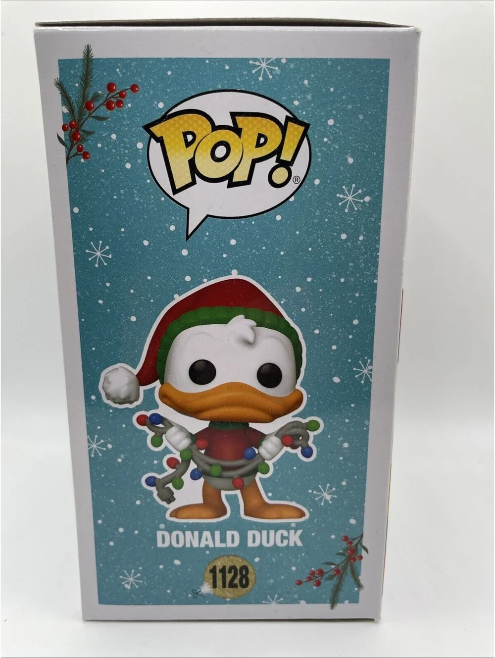 Disney's Holiday Donald Duck Funko Pop #1128 Vinyl Figure Brand New!